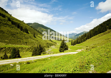 Die Gegend um den Bergbau und die gröberen Galtenberg Stockfoto