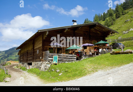 Die Alp Faulbaumgartenalm auf 1490 m Stockfoto