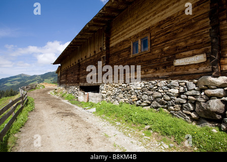 Die Alp Faulbaumgartenalm auf 1490 m Stockfoto