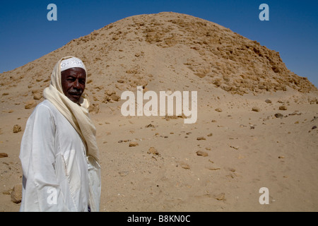 Pharaonischen Pyramiden aus alten Napata Königreich in Nuri, Sudan Stockfoto