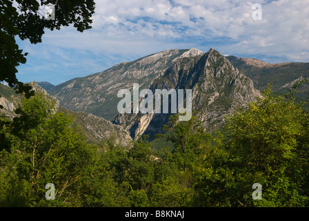 Der Grand Canyon du Verdon, Provence, Southernfrance, Europa Stockfoto