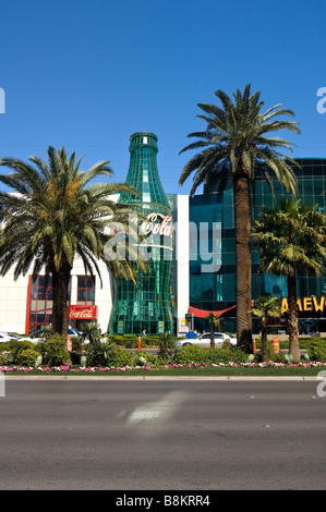 Coke Store am Las Vegas boulevard Stockfoto