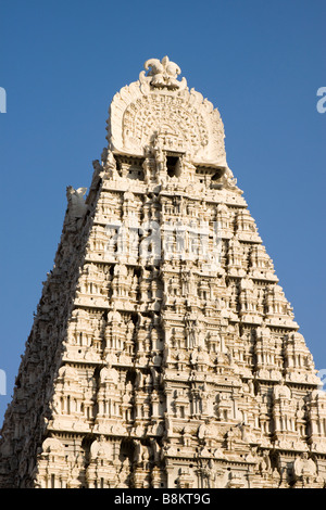 Indien-Tamil Nadu Tiruvannamalai Arunachaleswar Tempel vor kurzem restauriert gopuram Stockfoto