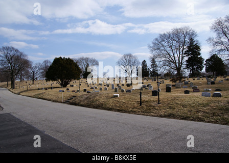 Greenwood Cemetery in Brooklyn New York Stockfoto