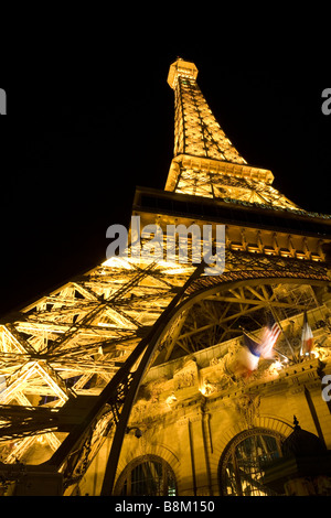 Eiffelturm in Paris-Hotel und Casino auf dem Las Vegas strip, Nevada, USA Stockfoto