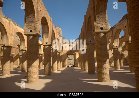 Khatmya Moschee innen Hall in der Nähe von Kassala an Eritreer Grenze im Sudan Stockfoto