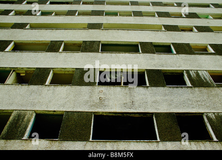 Liverpool England ein Lauf nach unten Wohnsiedlung vor Abriss Stockfoto