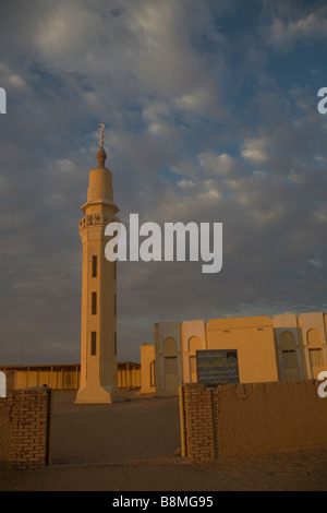 Moschee in Banganarti nahe dem Nil Fluß in Old Dongola Region Nubien Sudan Stockfoto