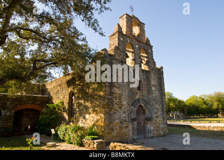 Mission Espada Missionen Nationalpark San Antonio Texas Tx Stockfoto