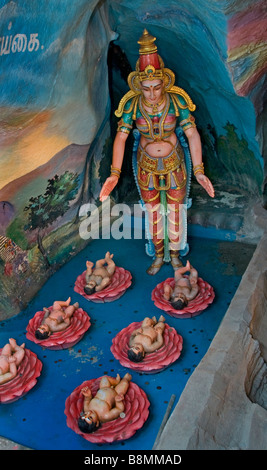 Kuala Lumpur Malaysia Batu Caves Temple Cave , Batu Caves, Gombak, Batu Caves, Selangor Malaysia, Stockfoto