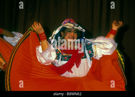 Ecuadorianische Tänzerinnen, Tänzer, Jacchigua Nationalballett, Quito, Provinz Pichincha, Ecuador, Südamerika Stockfoto