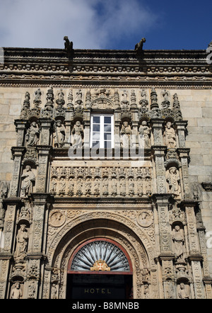 Hostal de Los reyes Catolicos Santaigo de Compostela Spanien Stockfoto