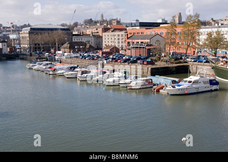 Hafen von Bristol england Stockfoto