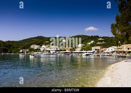 Agios Stefanos AKA SAn Stefano im Nordosten von Corfu Stockfoto