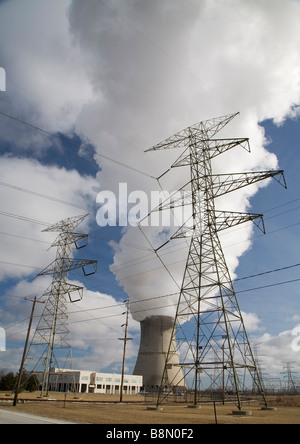 Oak Harbor Ohio Davis Besse NuclearPower Station östlich von Toledo Ohio Stockfoto