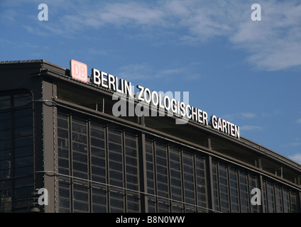Berlin am Bahnhof Zoo Stockfoto