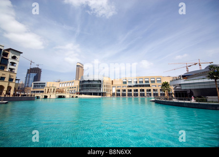 Dubai Mall und Souk Al Bahar, Dubai Stockfoto