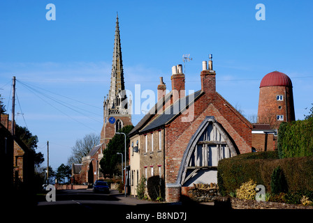 High Street, Braunston, Northamptonshire, England, Vereinigtes Königreich Stockfoto