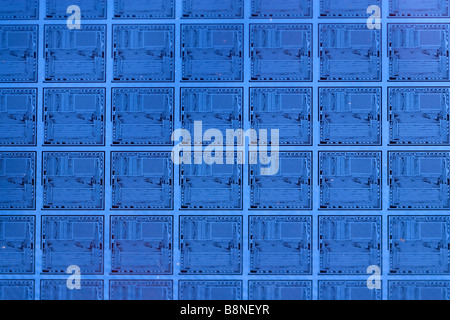 Muster der Mikrochip-Schaltungen auf Silizium Halbleiter-Wafer-Computer. Stockfoto