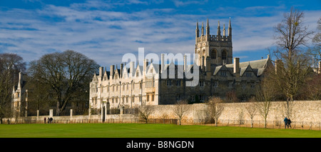 Ansicht des Merton College von Chirst Kirche wiesen Stockfoto