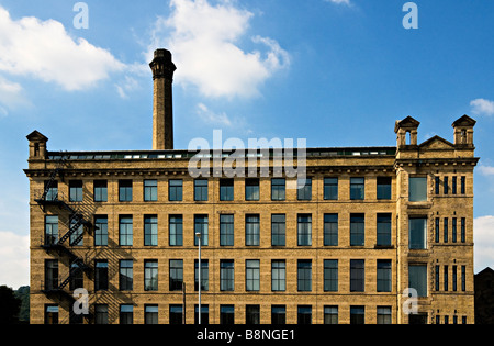 Victoria-Mühlen Bradford UK Stockfoto