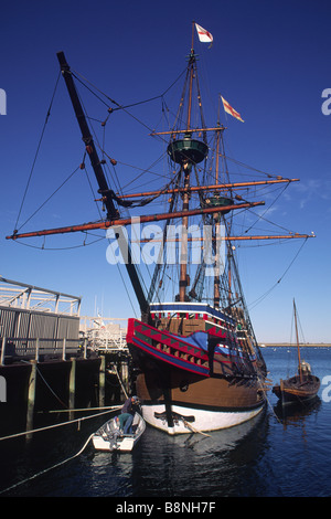 Mayflower II, Plymouth, Masschusetts Stockfoto