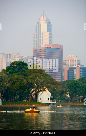 Lumphini Park Bangkok Thailand großen Park in Bangkok Stockfoto