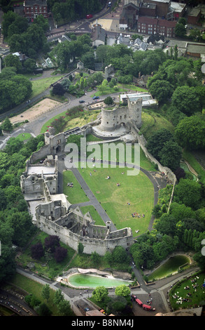 Luftbild von Dudley Castle und Zoo West Midlands England Uk Stockfoto