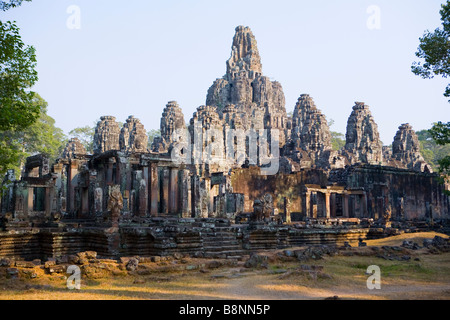 Bayon Tempel in Kambodscha Angkor Wat Stadt fotografiert Stockfoto