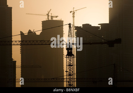 Dubai im Bau, Vereinigte Arabische Emirate Stockfoto
