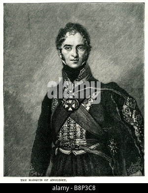 Marquis von Anglesey Feldmarschall Henry William Paget 1768 1854 britische Heerführer Politiker Stockfoto