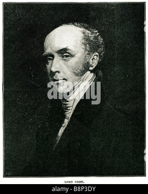 Premierminister Lord Charles Grey 1764 1845 Viscount Howick Vereinigtes Königreich Stockfoto