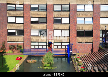 City of London School for Girls England St Giles Terrasse, Barbican Stockfoto