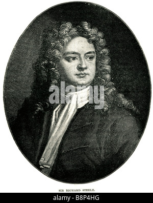 Sir Richard Steele 12. März 1672 – 1. September 1729 irischer Schriftsteller Politiker The Spectator Magazin Stockfoto