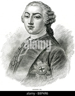 George Iii William Frederick 4. Juni 1738 29. Januar 1820 König Großbritannien König Irland Heiliges Römisches Reich Stockfoto