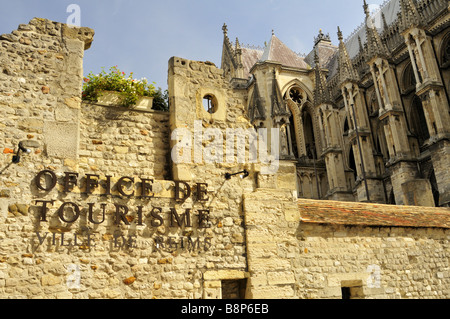 Rheims Amt für Tourismus Stockfoto