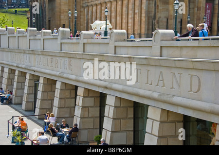 Die neue Erweiterung bei den Nationalgalerien in Edinburgh, Schottland Stockfoto