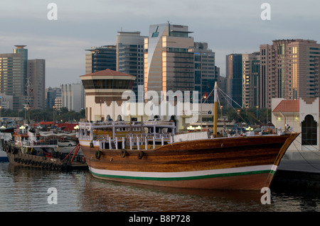 Dubai Creek, Deira, Vereinigte Arabische Emirate Stockfoto