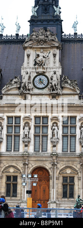 Hotel de Ville Paris Anzahl 2714 Stockfoto