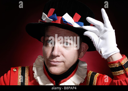 Beefeater Yeomen Warder Stockfoto