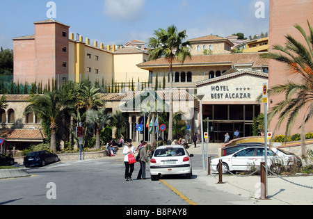 Außenseite des Best Alcazar Hotel an der Costa tropical südlichen Spanien Stockfoto