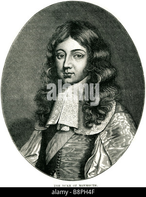 James Crofts, später James Scott, 1. Duke of Monmouth und 1. Duke of Buccleuch PC (9. April 1649 – 15. Juli 1685), war ein englischer Stockfoto