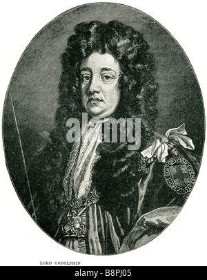 Sidney Godolphin, 1. Graf von Godolphin PC (c. 1645 – 15. September 1712), war ein führender britischer Politiker der späten siebzehn Stockfoto