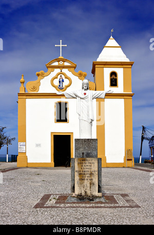 Kirche Nossa Senhora D´Ajuda Arraial D´Ajuda Porto Seguro Bahia Brasilien Südamerika Stockfoto