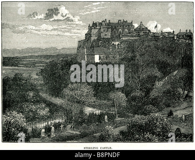 Stirling Castle Schottland 1496 schottischen König Stockfoto