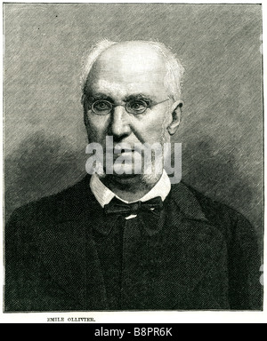 Olivier Émile Ollivier 1825 1913 französischen Staatsmannes republikanischen Schrank minister Kaiser Napoleon III. liberale Empire Stockfoto