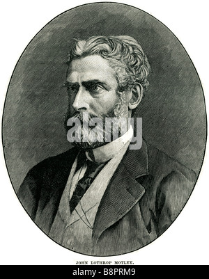 John Lothrop motley 1814 1877 US-amerikanischer Historiker Stockfoto