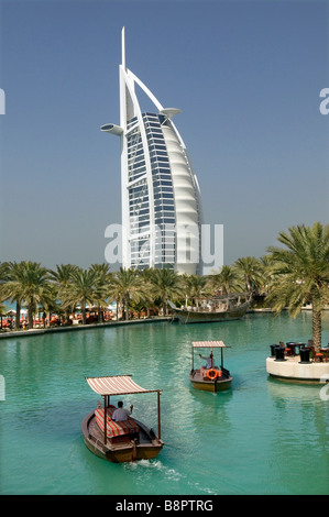 Burj al Arab Hotel, Dubai, Vereinigte Arabische Emirate Stockfoto