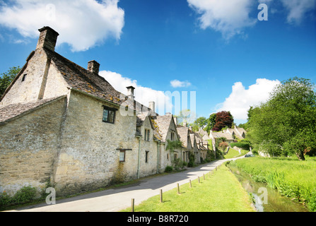 Village lane Stockfoto