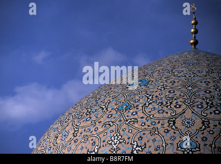Kuppel der Moschee Isfahan Iran Stockfoto